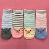 Socks, street stalls, export socks, Yiwu quality goods, street stalls, Korean version female cartoon socks, female polyester-cotton boat socks, spring, summer and autumn short and thin socks, cartoon socks, export socks Specification image
